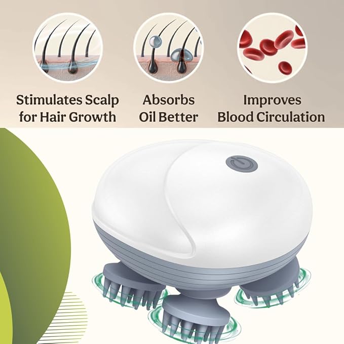 MusclEase:  4D Portable Head Massager